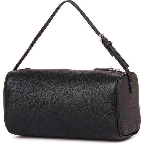 ⚡Women Black Lychee Pattern Full Grained Leather Crossbody Adjustable Strap Bag - Picture 1 of 6